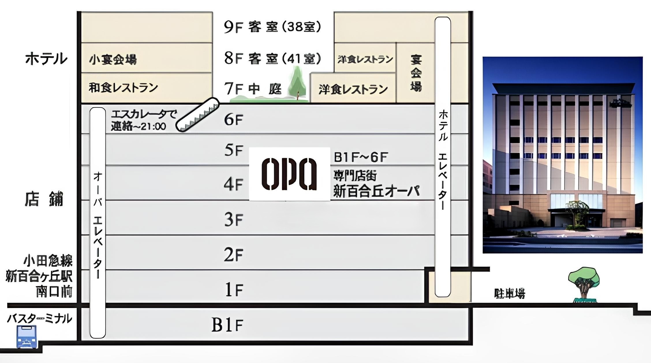 館内フロアマップ