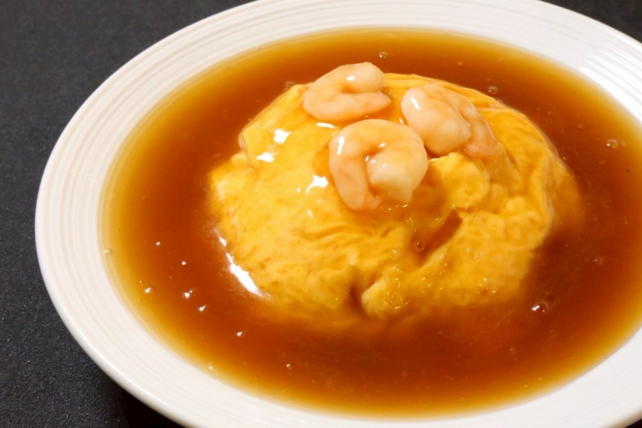 心もお腹も満たされる天津飯