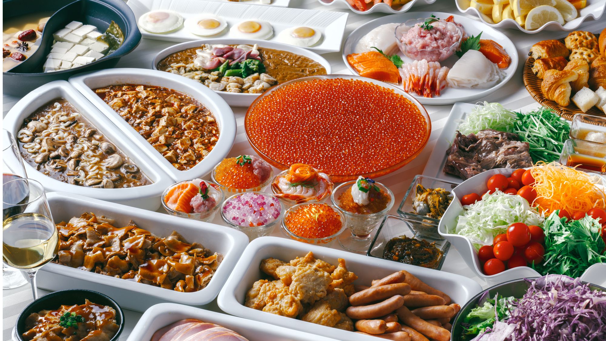 「アゼリア」朝食ビュッフェ。朝食イメージ