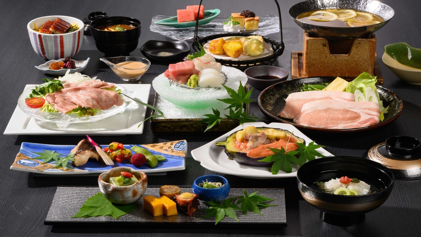 【竹の家が送る旬彩和食】奈良づくしの会席で大和の銘柄ブランド肉三種を堪能【幼児添い寝無料/夕朝食付】