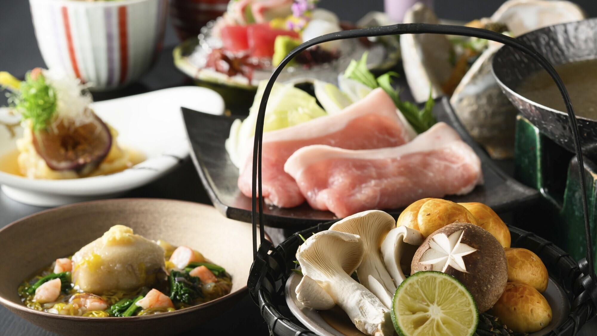 【日本料理】旬彩和食を存分に楽しむ竹の家会席＜夕朝食付/小学生添い寝無料＞