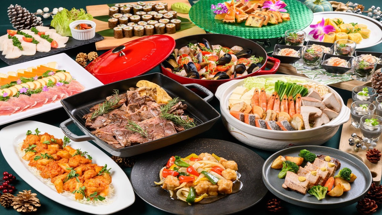 【夕食は和洋折衷バイキング】わくわく！家族で嬉しい食べ放題＆飲み放題＜夕朝食付/小学生添い寝無料＞