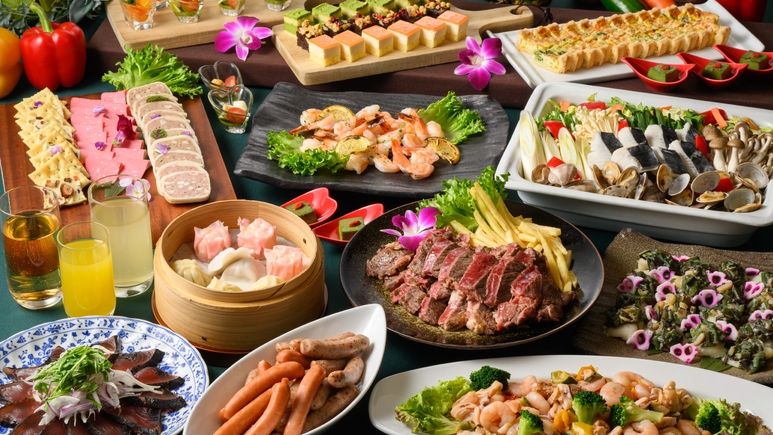 夕食はバイキング！食べ放題＆ソフトドリンク飲み放題付プラン【朝夕付／小学生添寝無料＊食事別料金】