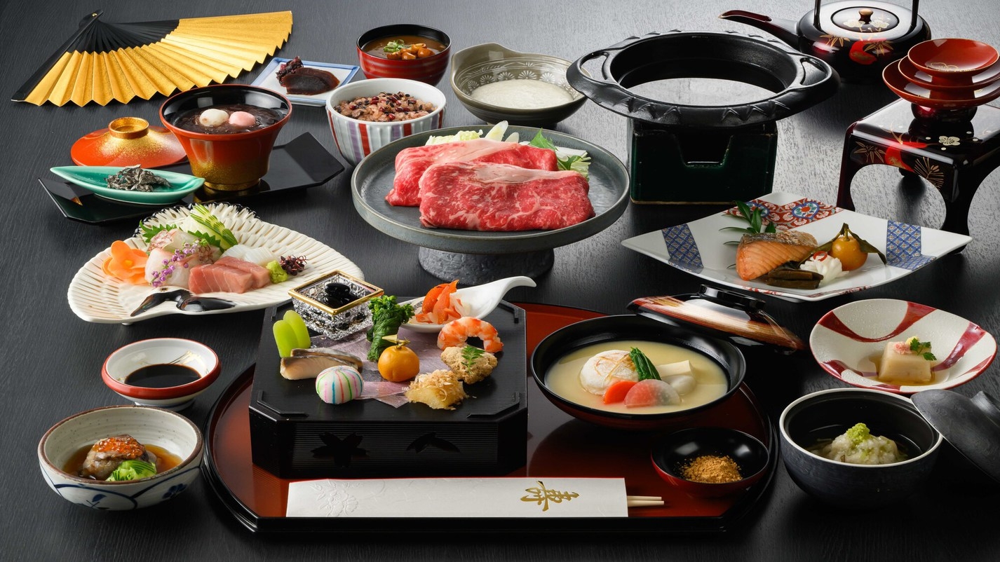 【日本料理/正月限定】年新たなひとときを奈良の食とともに＜夕朝食付/小学生添い寝無料＞