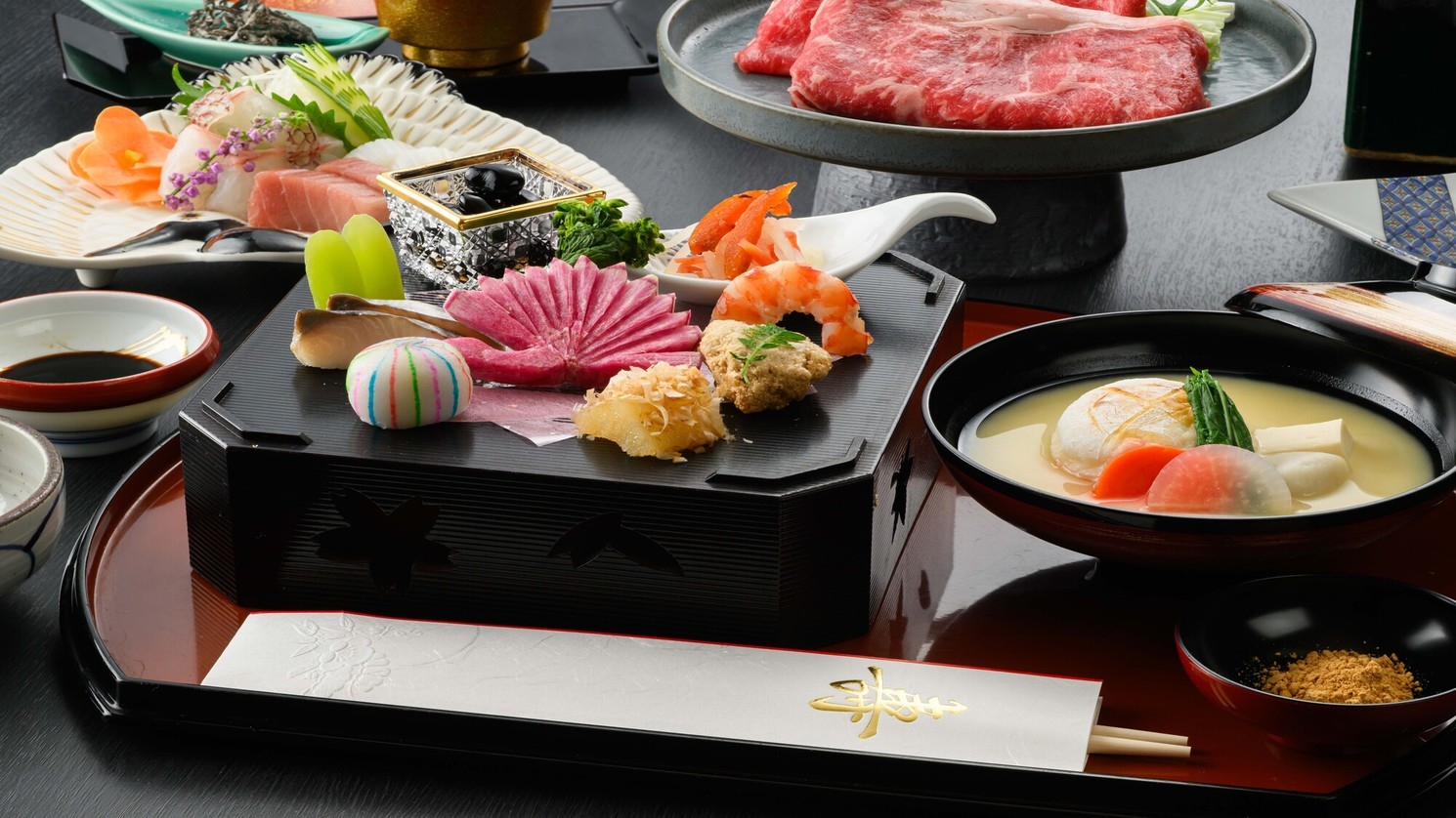 【日本料理/正月限定】年新たなひとときを奈良の食とともに＜夕朝食付/小学生添い寝無料＞