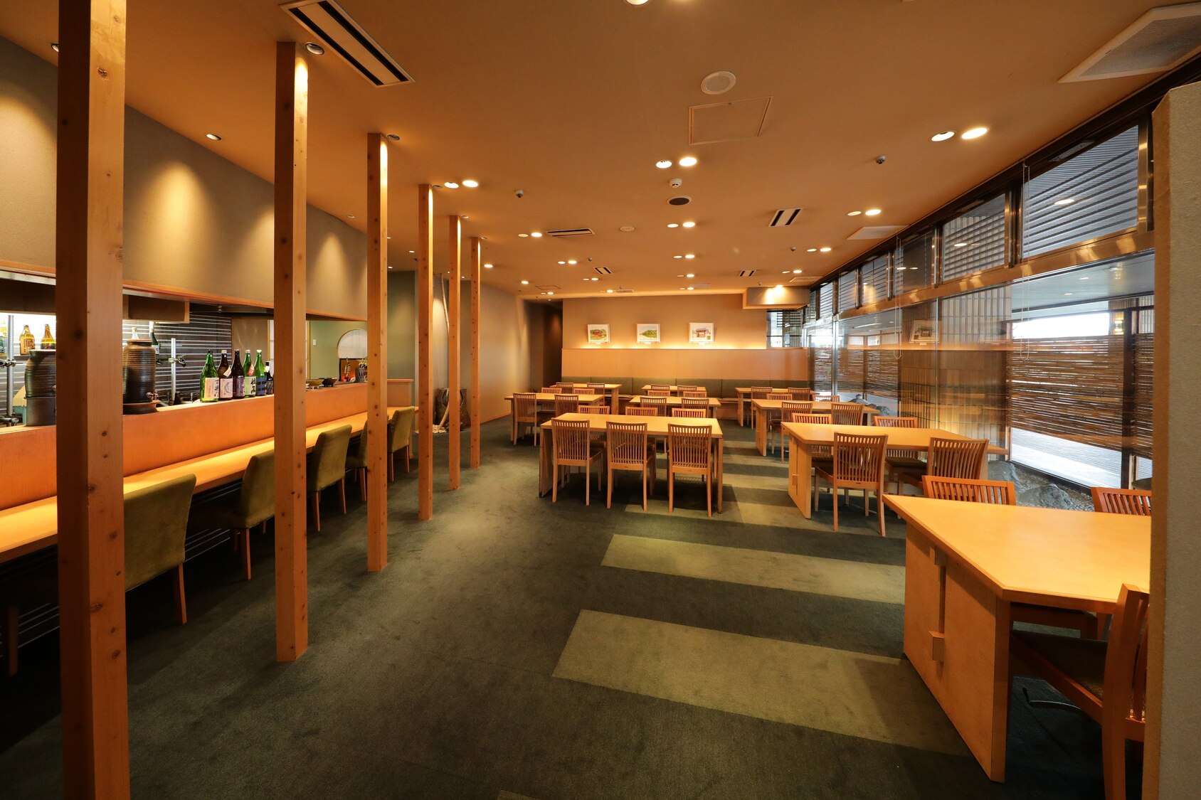 日本料理「竹の家」テーブル席
