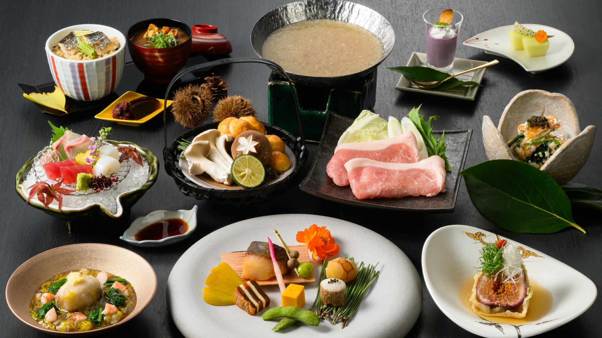 【竹の家会席/秋】※写真は過去のイメージ