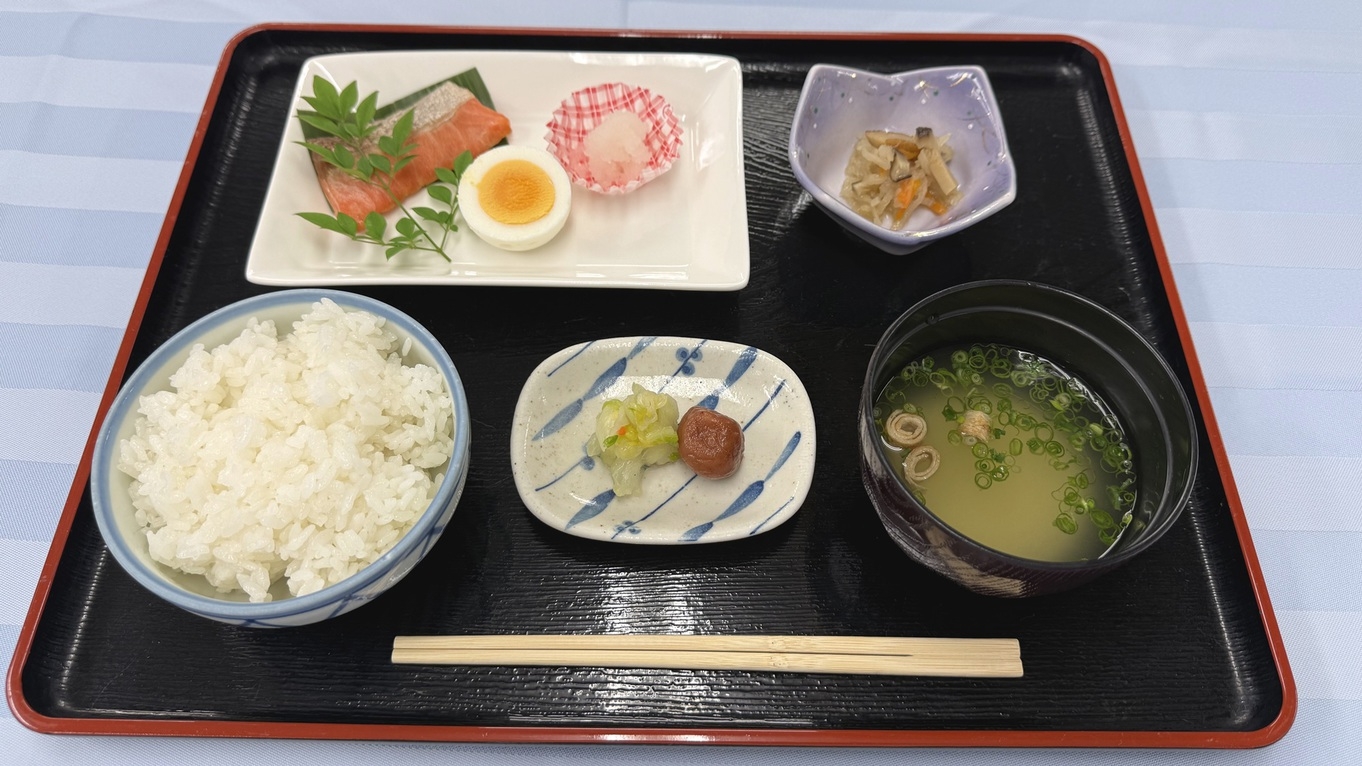 【朝食付】日替わり軽朝食♪朝の元気をサポート！