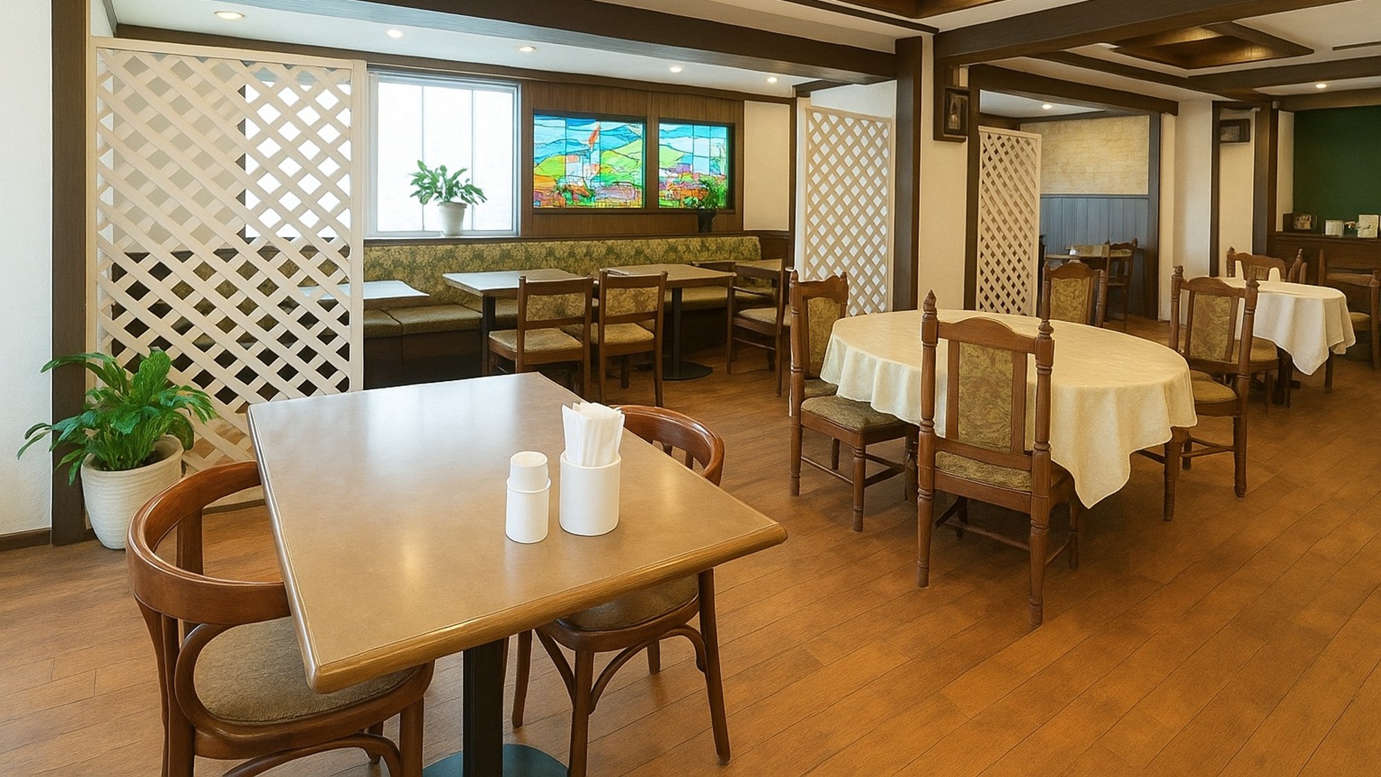 【2階レストランCOCOR】朝食はレストランにてご提供いたします。