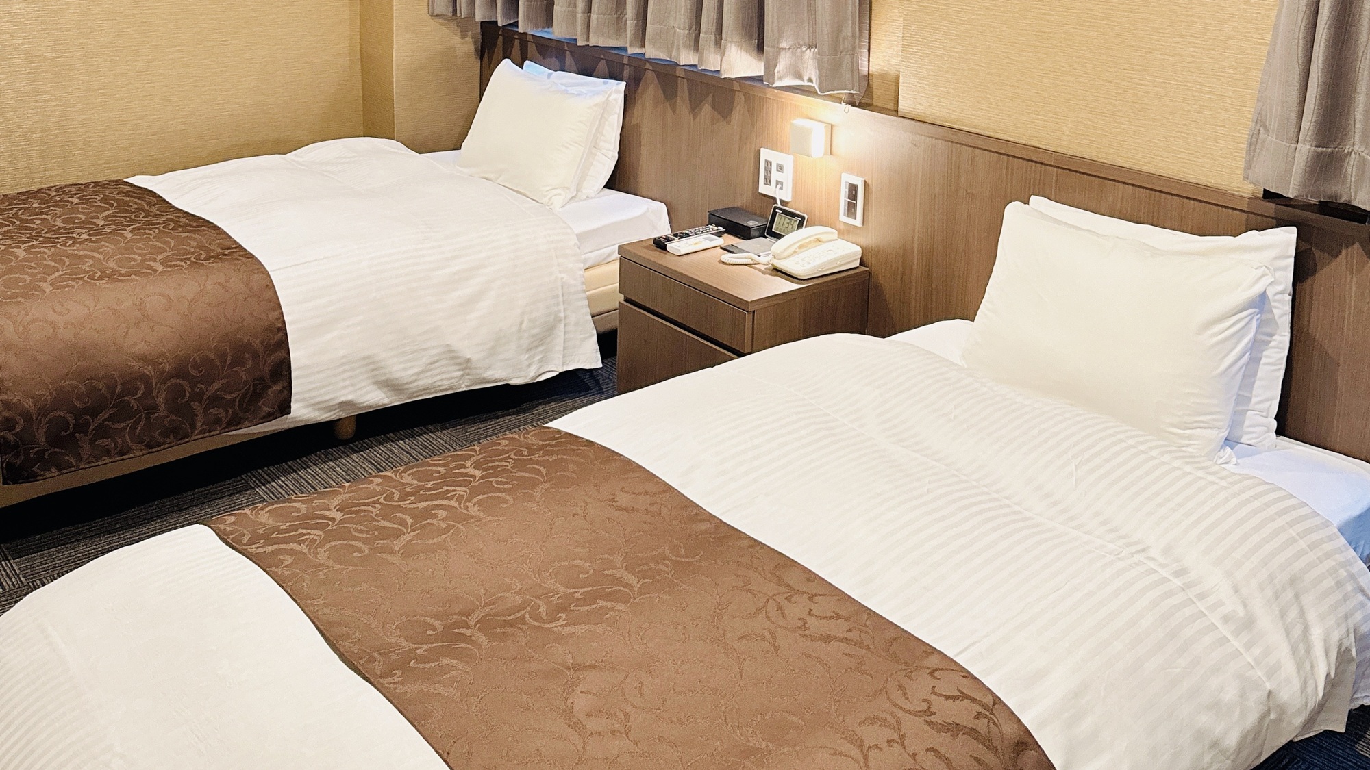 【スタンダードツイン】20平米！開放的で静かなお部屋です。