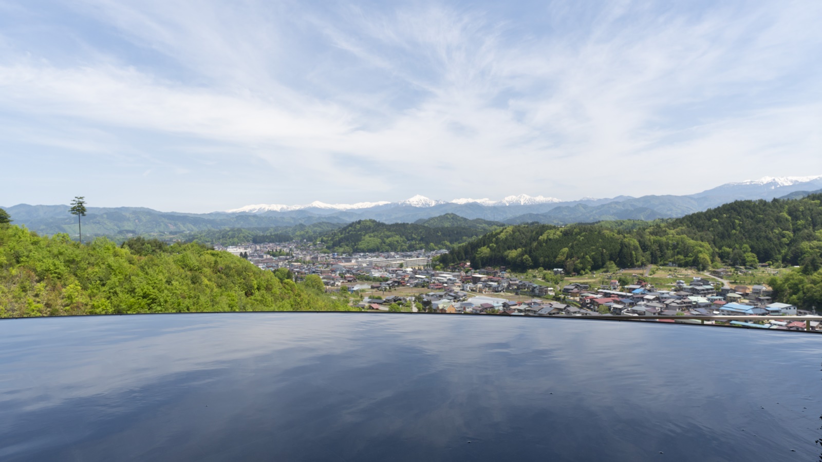 【飛騨高山温泉一号泉 天望の湯（てんぼうのゆ）】温泉棟7階 インフィニティバス