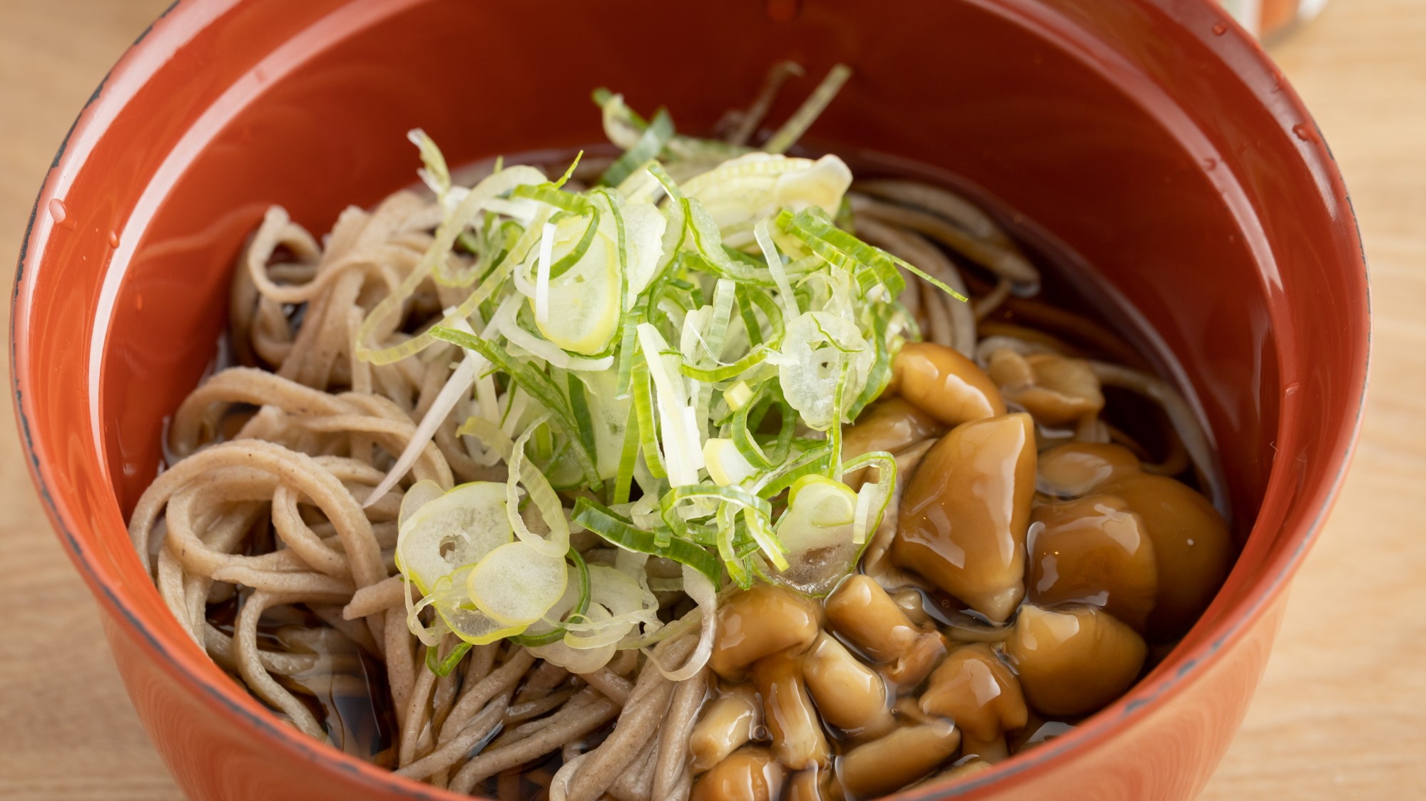 その日打った十割蕎麦をご賞味いただきます