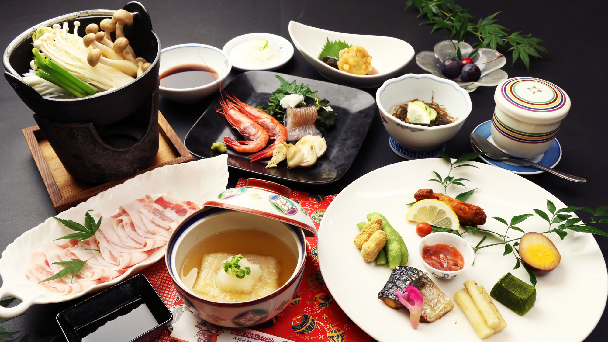 人気の黒豚しゃぶしゃぶ！鹿児島名物でお腹いっぱいに！