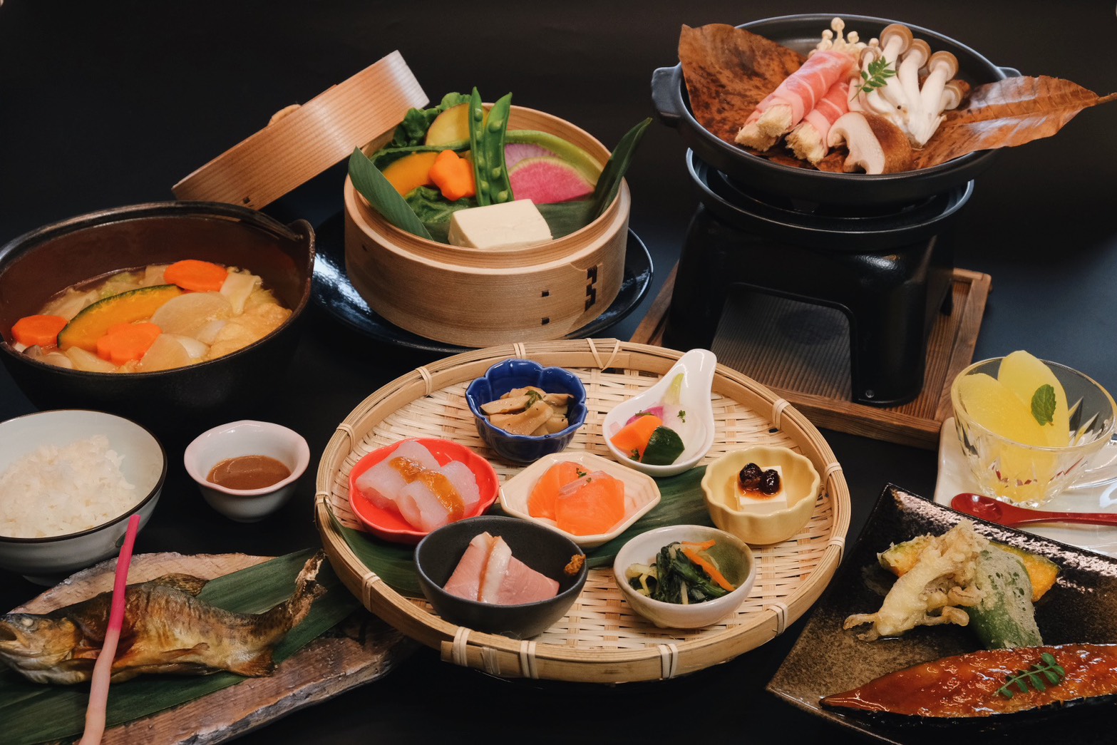 【夕食】里山プラン