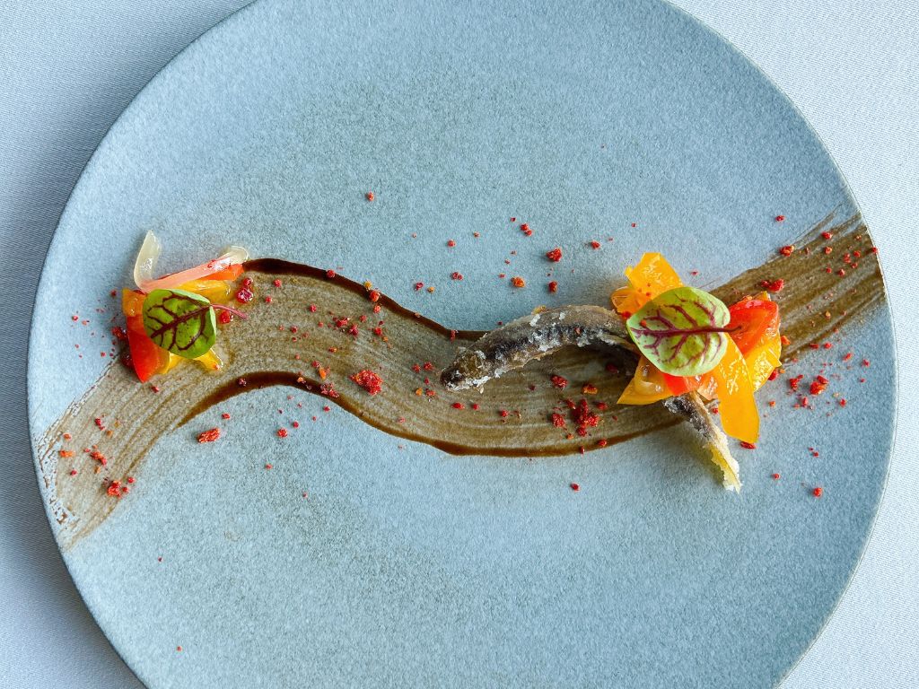 五感で感じる料理長厳選食材の和モダンフレンチコース（一例）