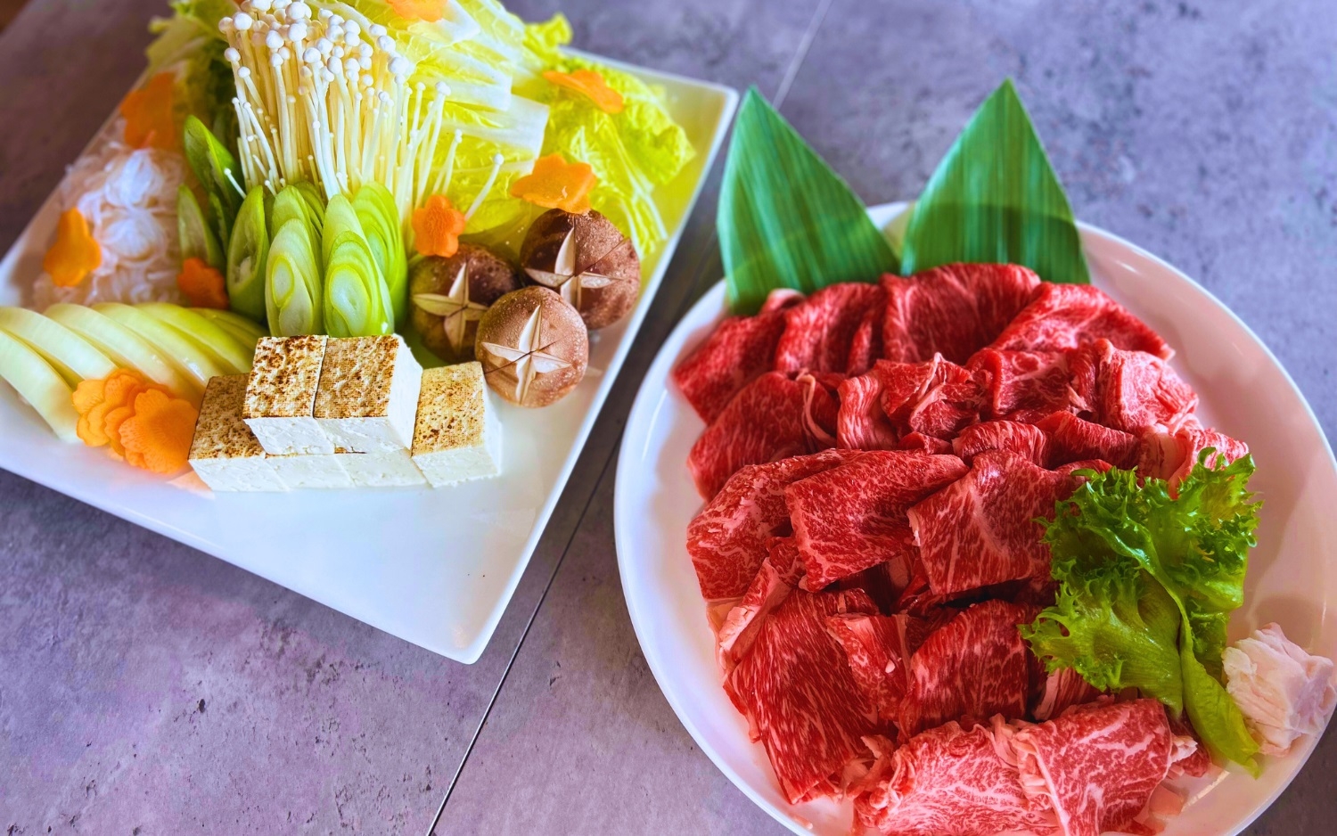【登山家に朗報！】翌日お弁当＆登山後の温泉入浴付き早朝登山プラン☆夕食は豊後和牛と地元野菜のすき焼き