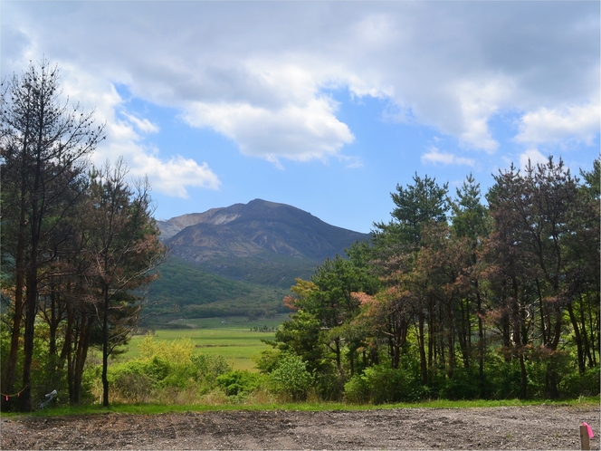 硫黄山と星生山