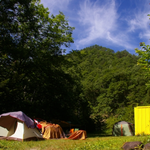 キャンプ風景
