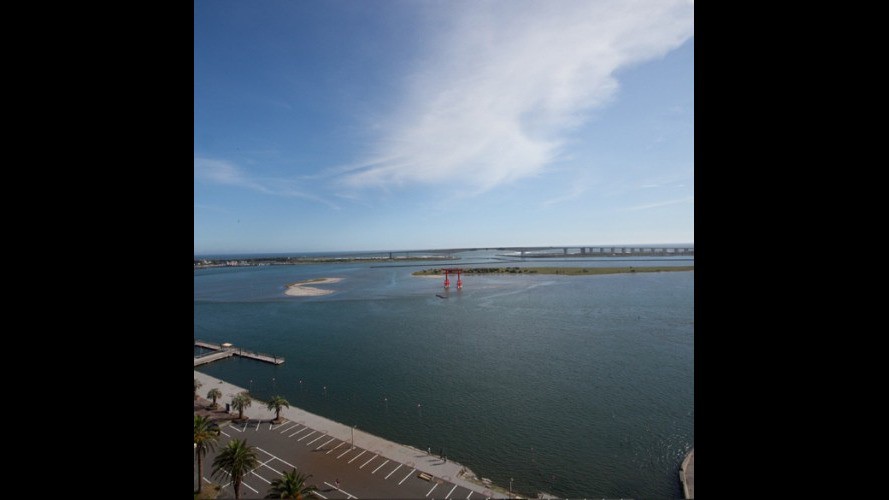 「浜名湖と大鳥居の見える」お部屋からの風景