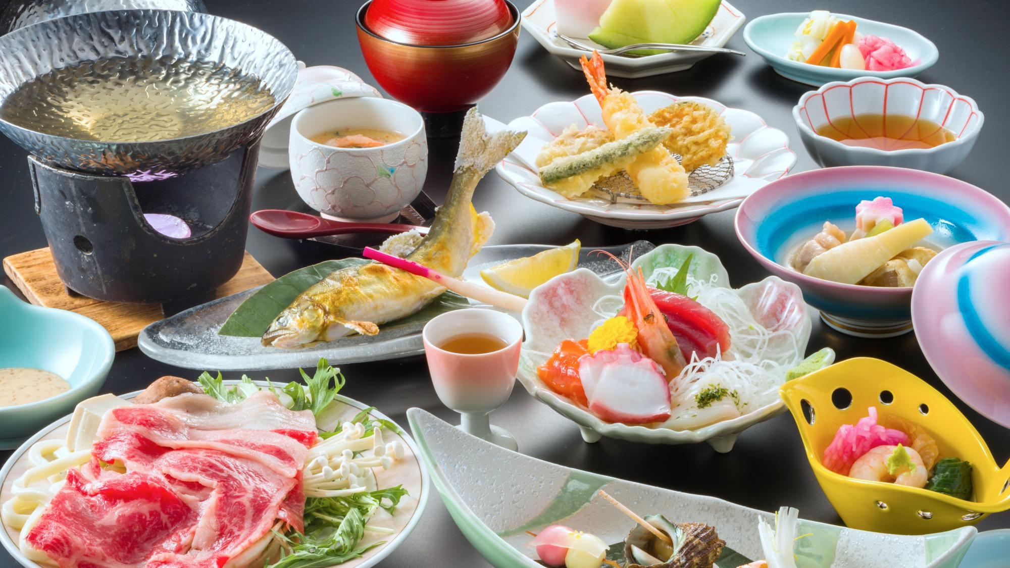 ●厳選食材【メインに国産”あんこう鍋“】×【大絶景の”パノラマ風呂“】寒い冬は体の中から温かく♪●