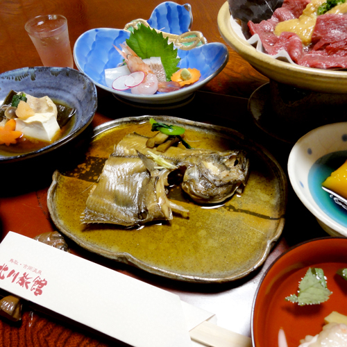 [Supper example] All dishes are handmade! We are particular about using ingredients from Tottori.