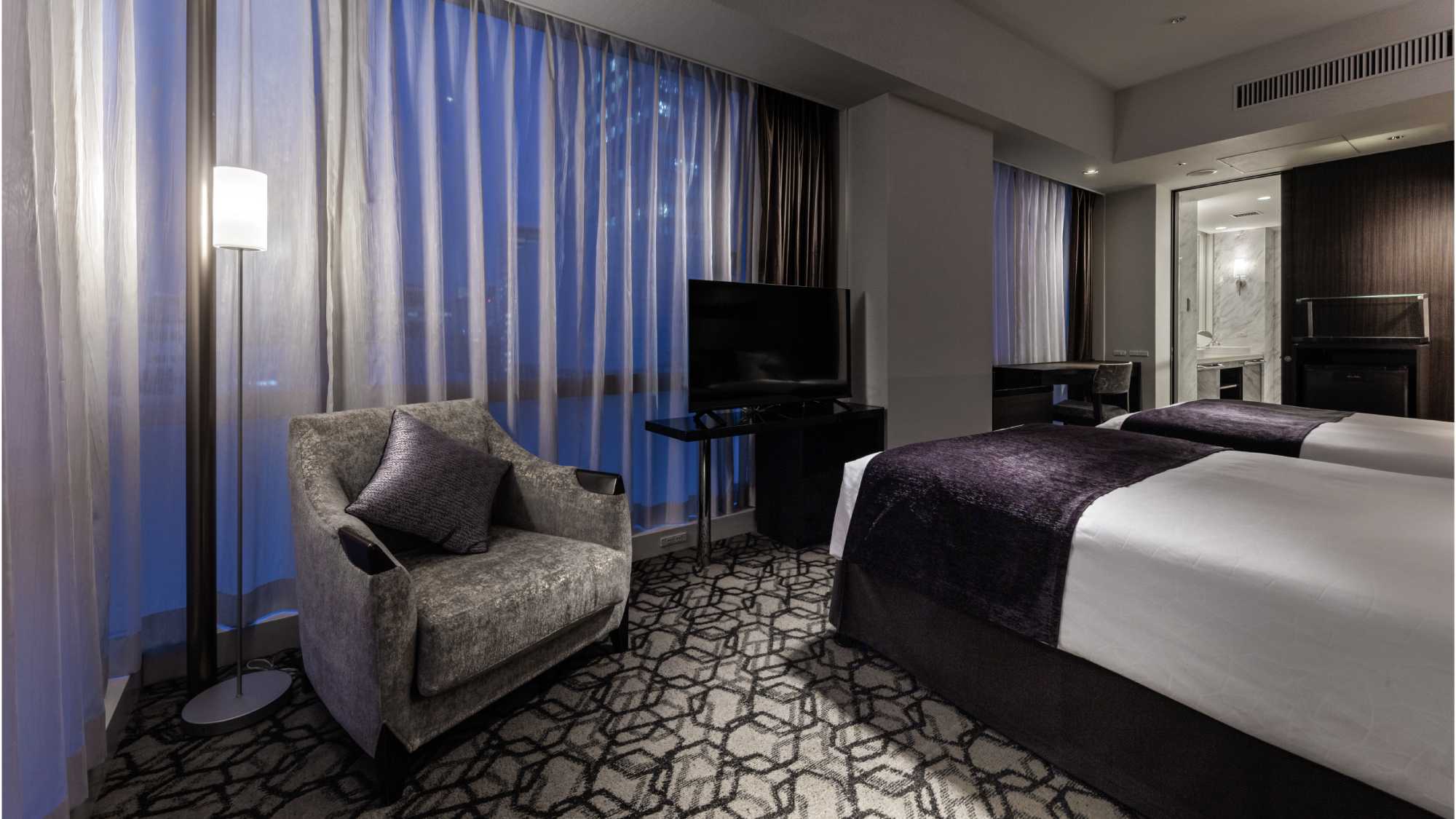 PREMIUM TWIN/プレミアムツイン 34㎡　（ベッド幅：120cm&times;200cm　2台）