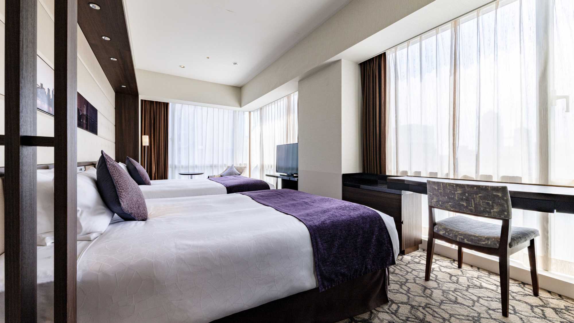 PREMIUM TWIN/プレミアムツイン 34㎡　（ベッド幅：120cm&times;200cm　2台）