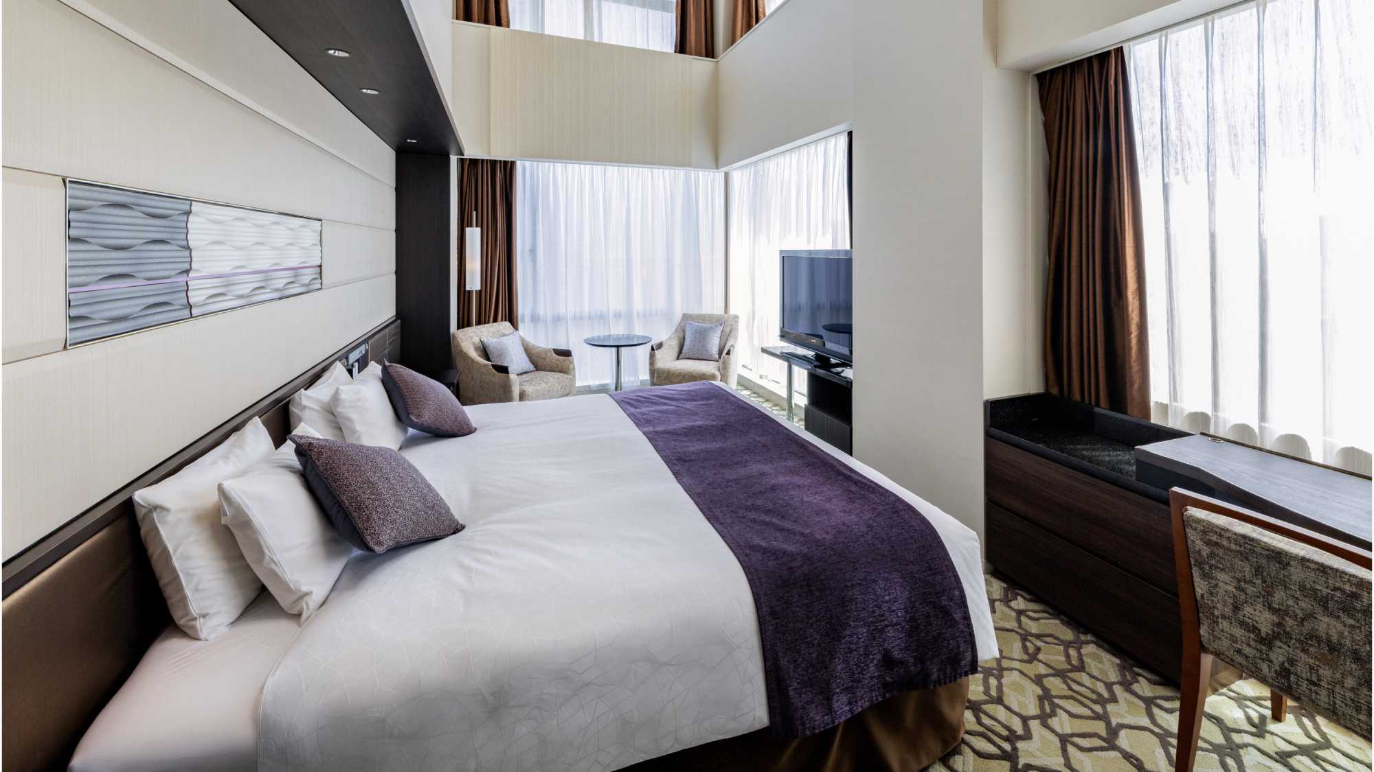 EXECUTIVEDOUBLE/エグゼクティブダブル34平米(ベッド幅：200cm&times;200cm)