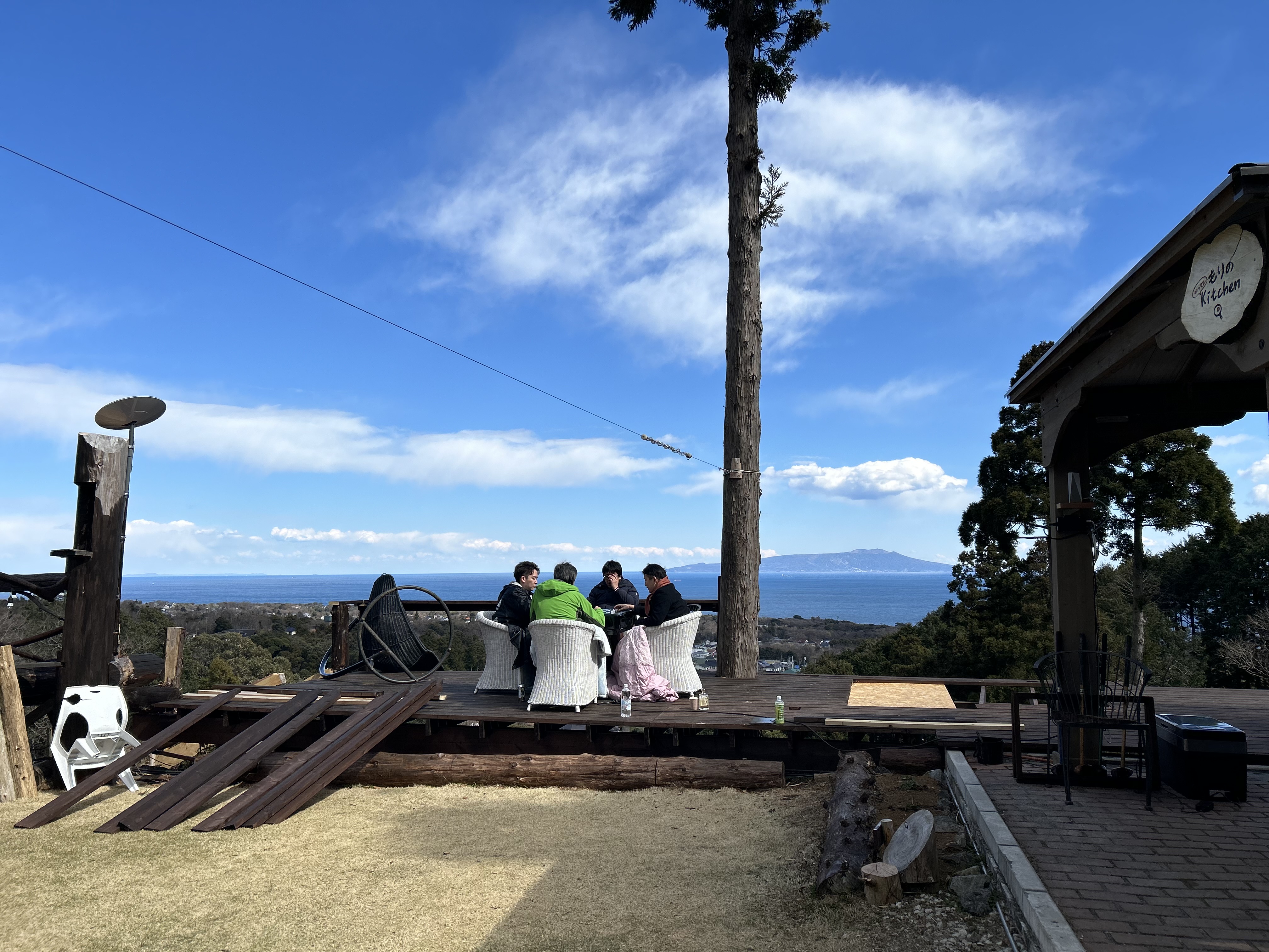 「もりのこうえん」展望デッキ