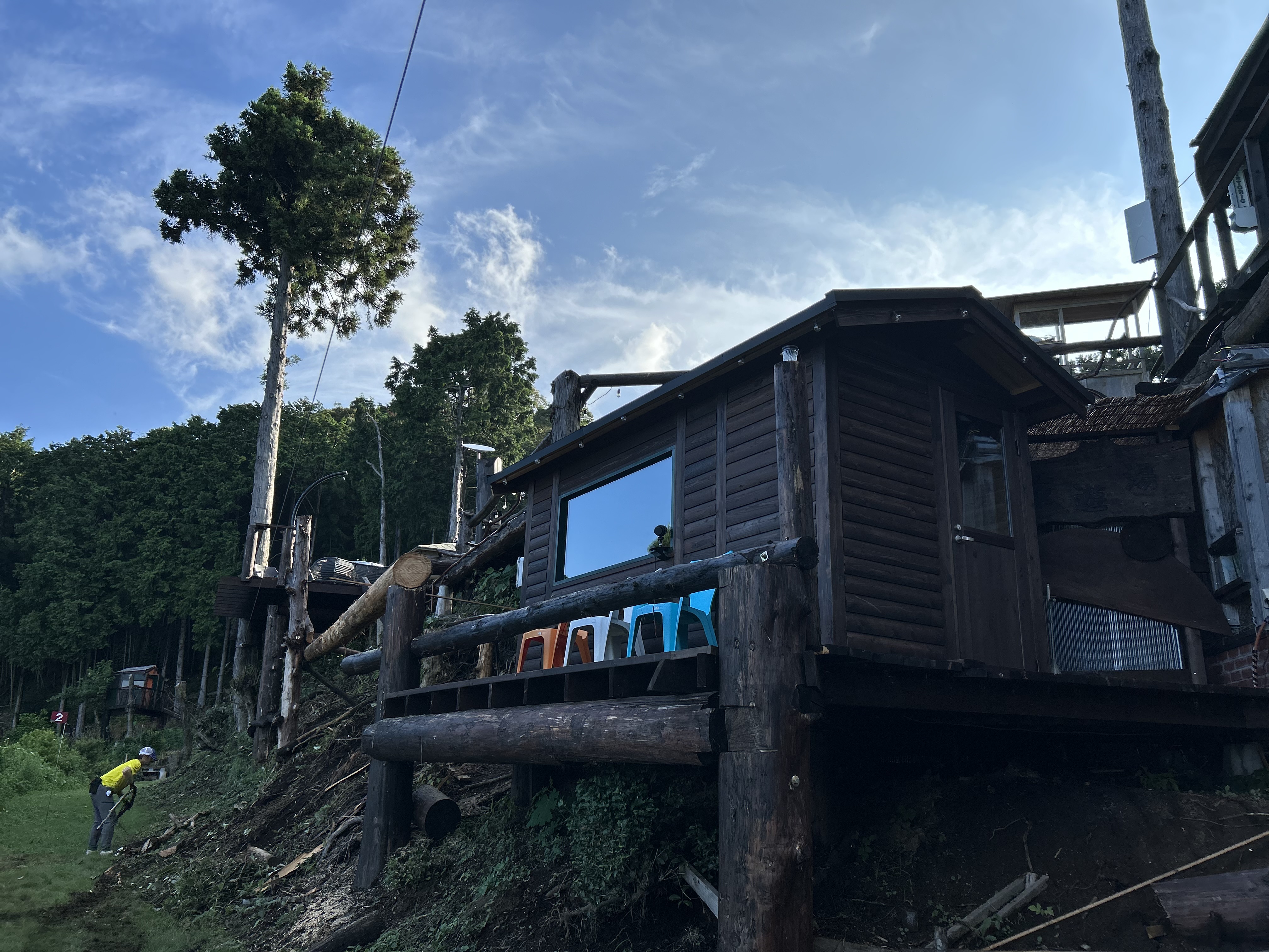 「もりのこうえん」もりのサウナ