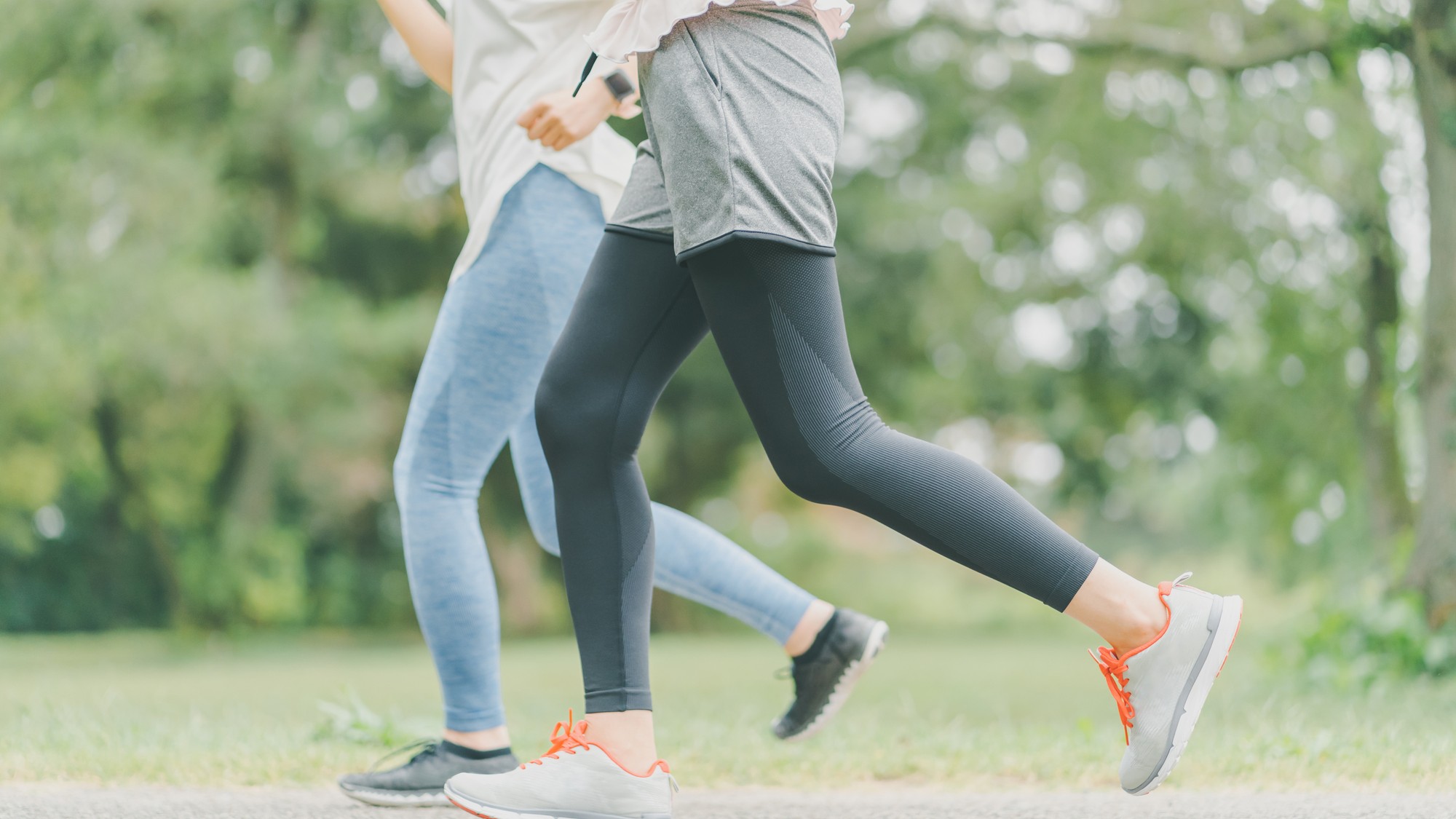 富士山を見ながら河口湖ラン