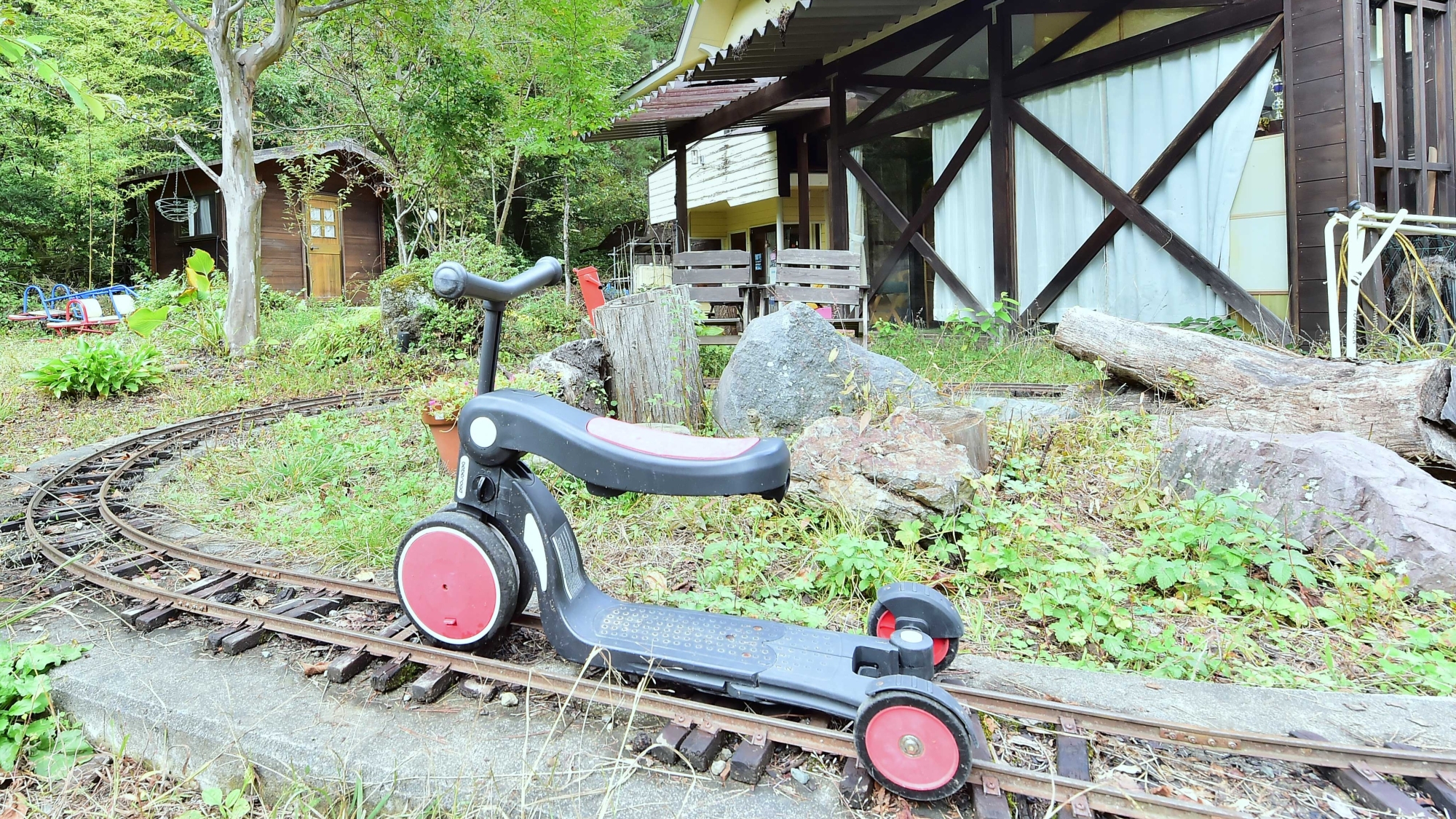 鉄道庭園♪自分で運転OK！！（お子様用）