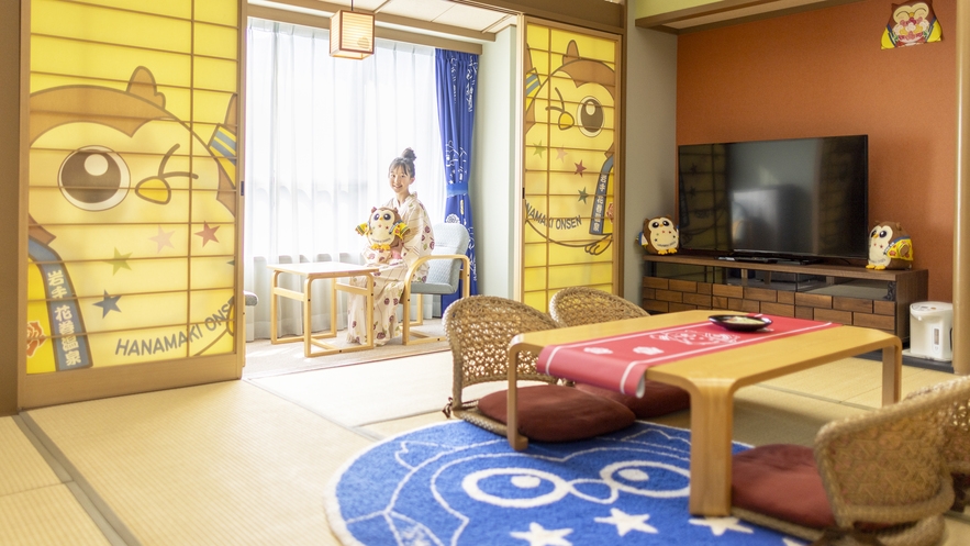 【オリジナルキャラクター★フクロールーム】ふわふわぬいぐるみプレゼント付き★1室限定