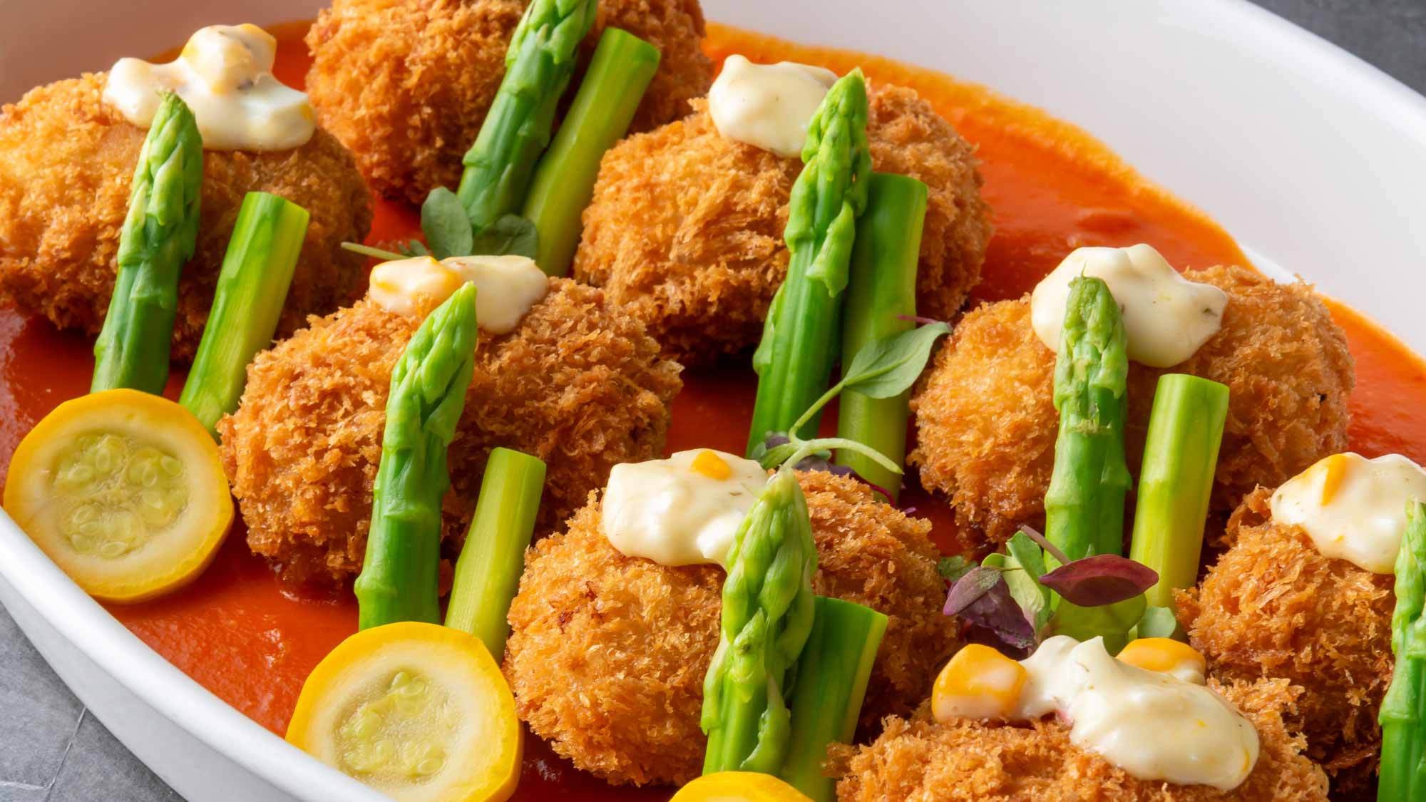 【10種のかに料理と出来立て牛ステーキ＆串揚げ＋オリジナル鍋・釜めしフェア】会場おまかせバイキング