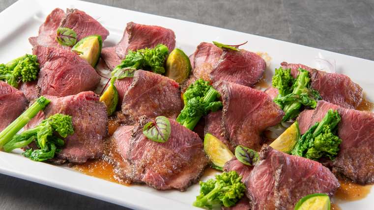 【かに＆3種の牛肉料理と陶板焼き・釜めしフェア】会場おまかせバイキング◇湯めぐり満喫