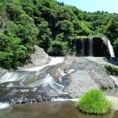 【龍門の滝】　車で60分