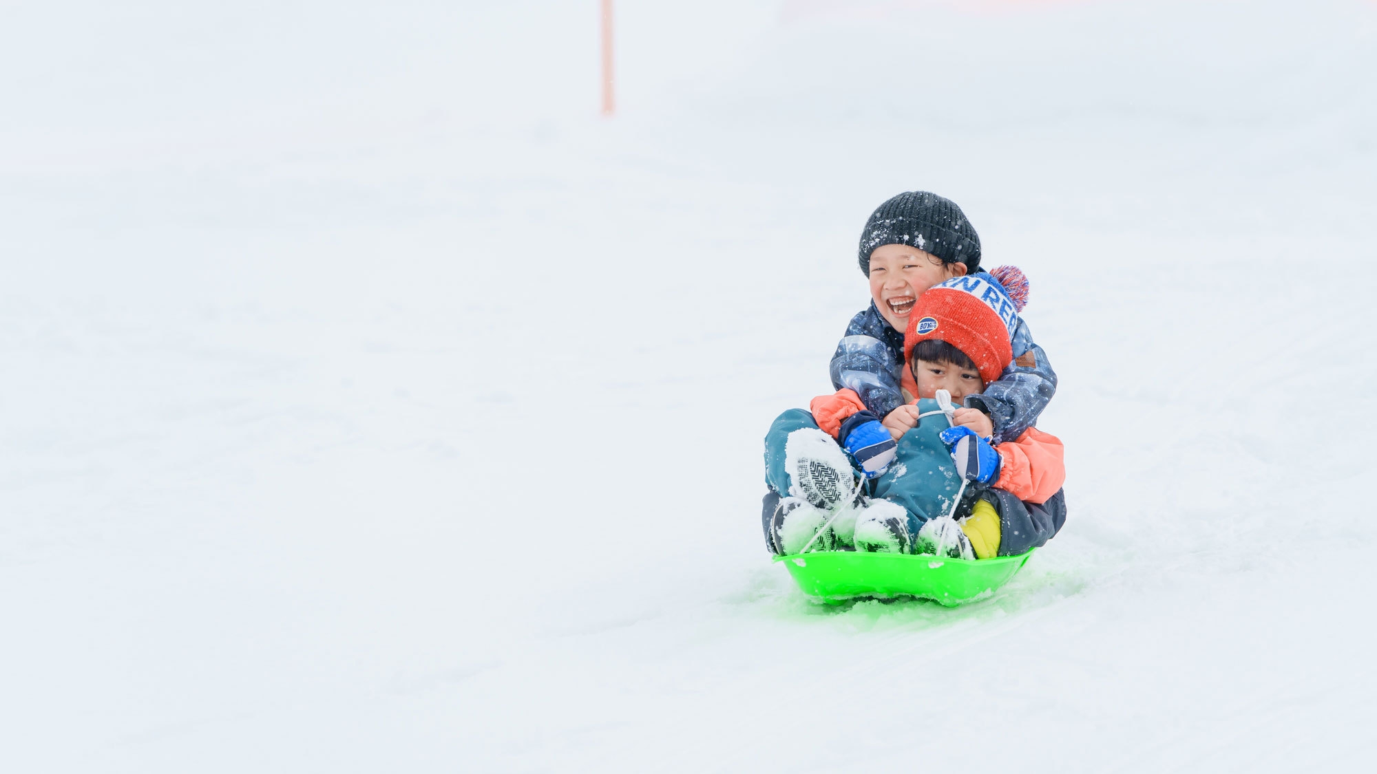 広大なスノーパークを楽しむ雪遊びコイン付きプラン お子さまの雪遊びデビューにおすすめ♪