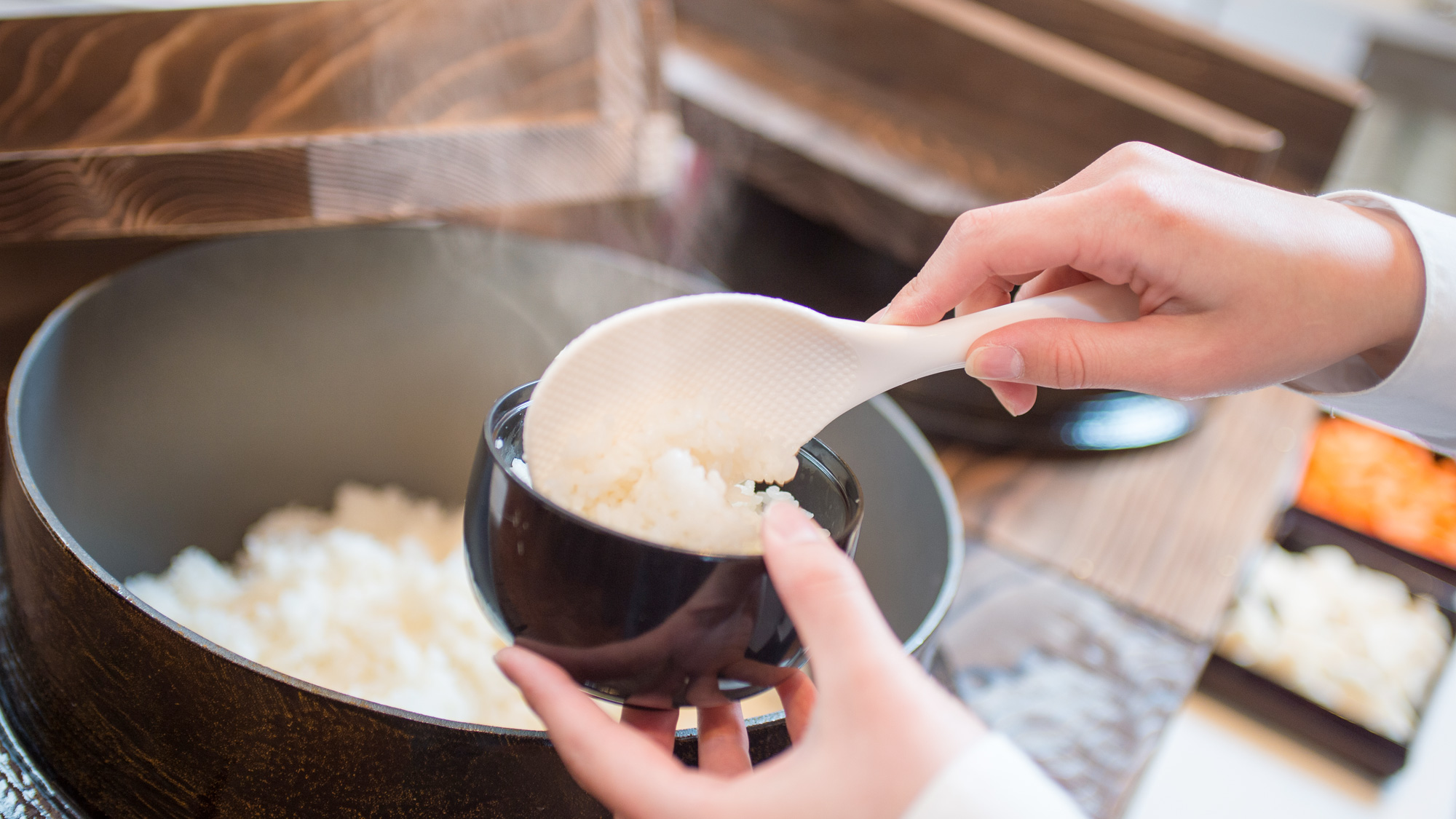  【朝食ブッフェ】美味しいお米はもちろん魚沼産コシヒカリ