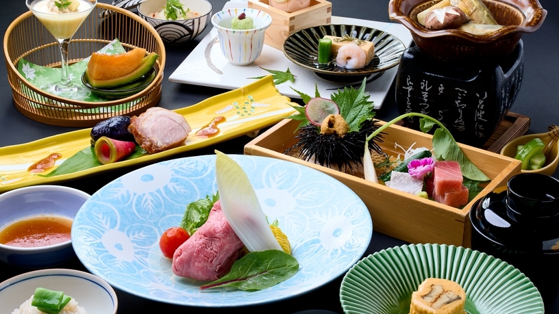 【基本プラン】マウンテンリゾートが魅せる本物の四季の美しさ！季節替わりの四季彩会席！個室確約