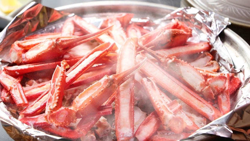 【日帰り昼食】香住がに★お1人様2匹♪≪スタンダード＋かに刺し付≫お腹いっぱい香住がにをご満喫