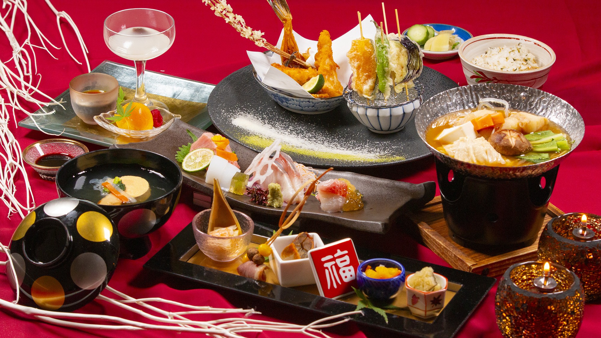 冬の伊豆懐石 寒椿（かんつばき）