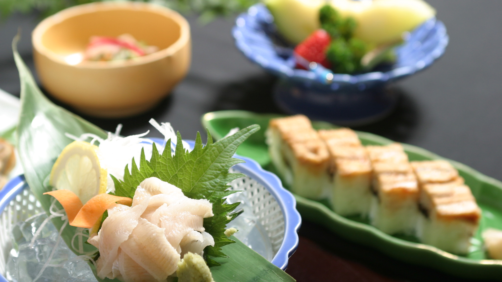 ヘルシーで美味しい【穴子フルコース】