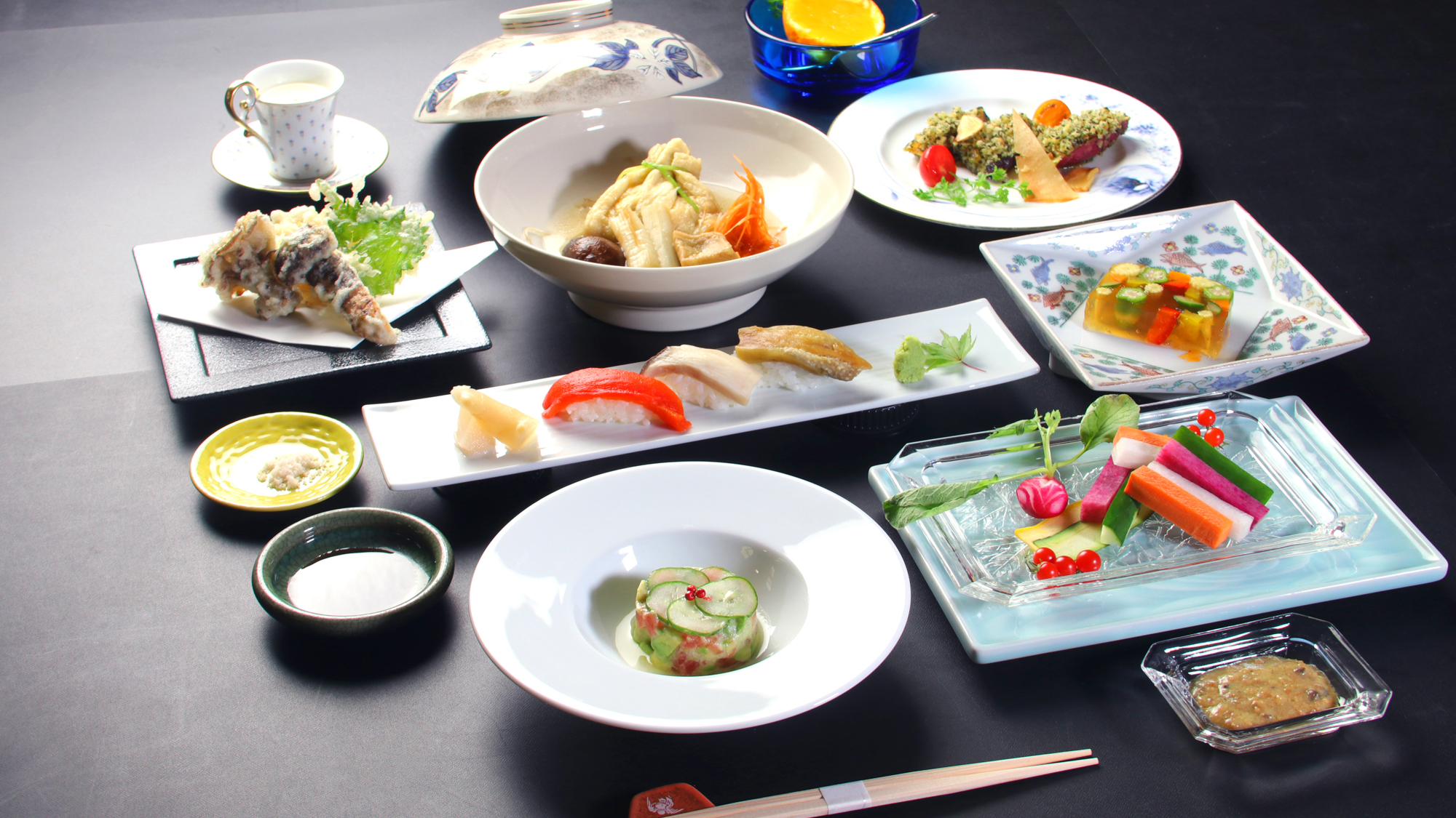 【ベジタリアンコース】完全菜食会席を始めました。