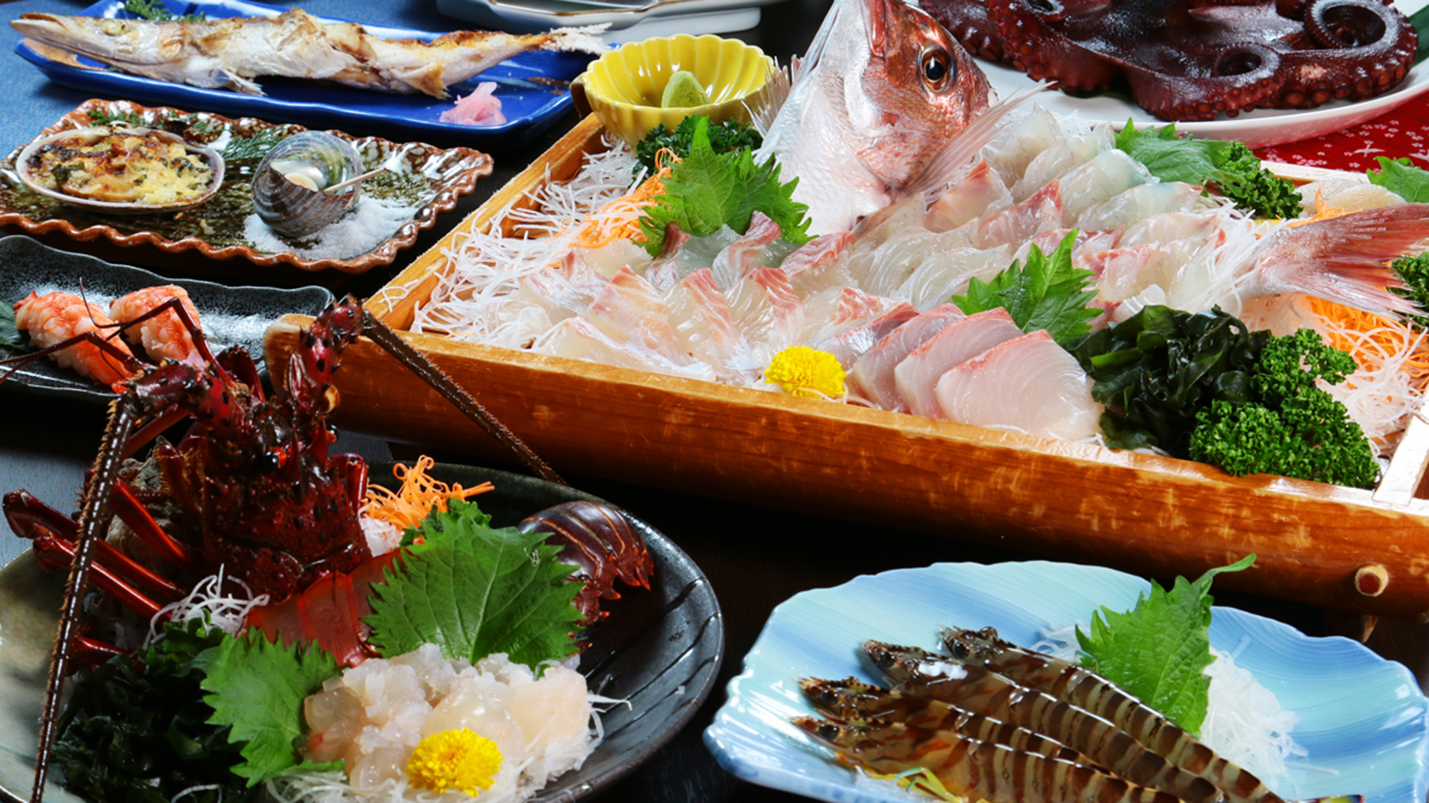 スタンダード◆豪華食材伊勢海老をおつけしています。