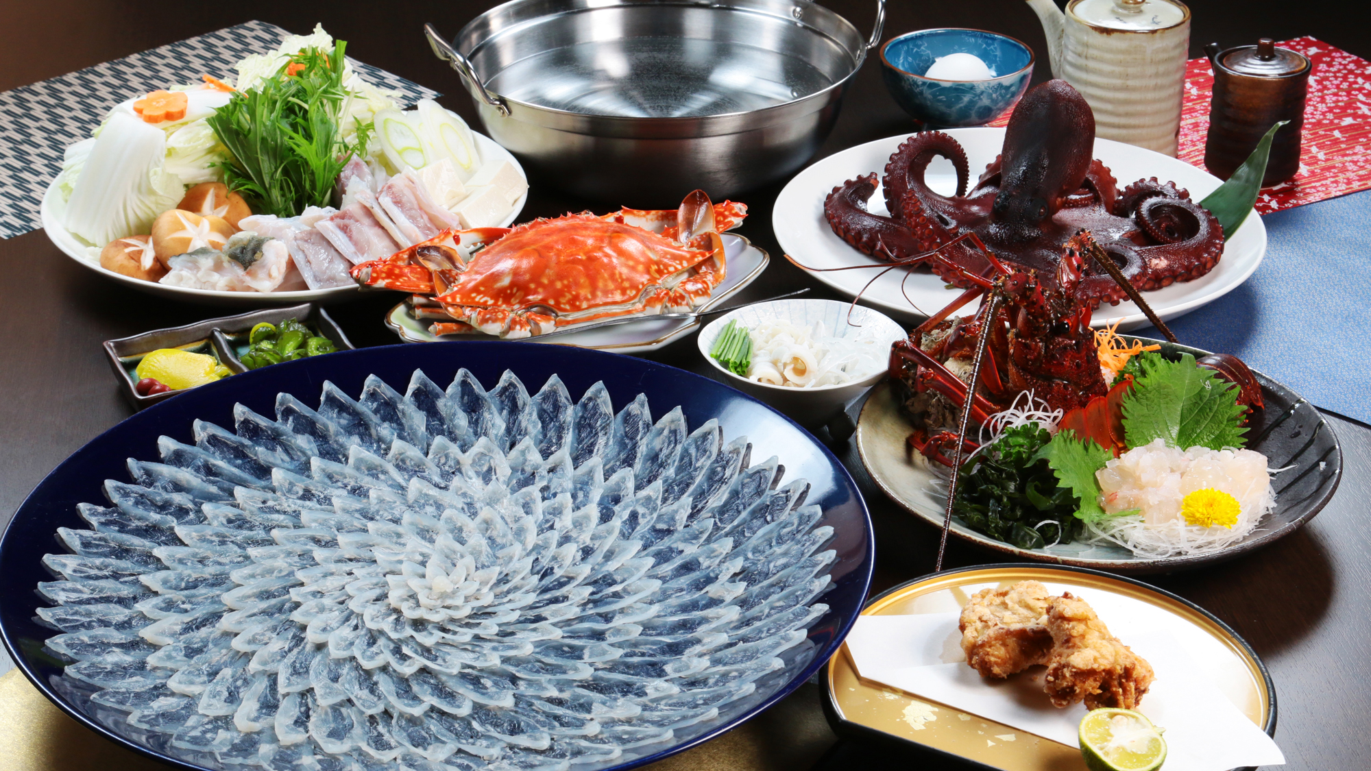 ふぐスタンダード◆冬の島食材を味わう