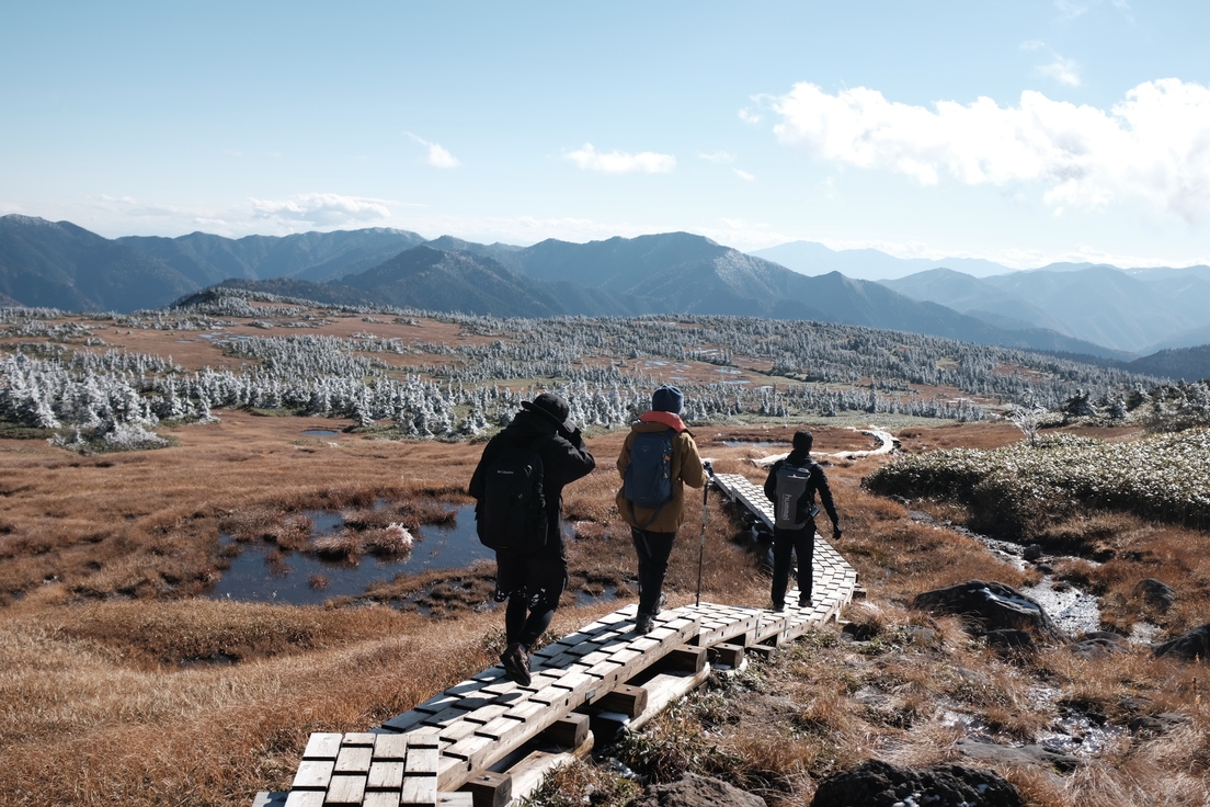 【登山者向け】秋山郷で登山を楽しみ、地元食材を使った創作料理と温泉で癒される　2食＆おにぎり付き
