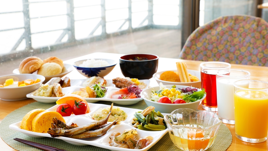 【朝食バイキング】「鳥取・山陰の美味」を詰め込んだお料理