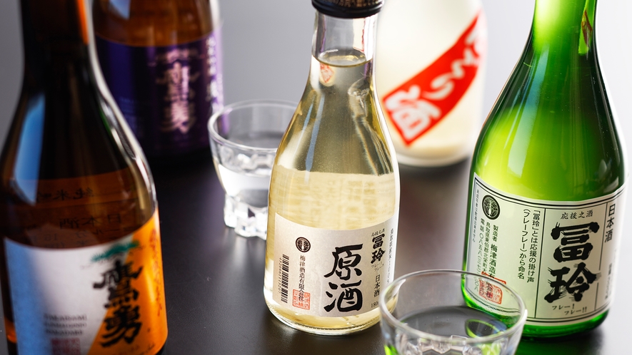 【別注：ドリンク】鳥取の銘酒を幅広く取り揃えております。