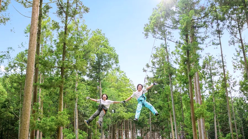 【フォレストアドベンチャー・湯の山で本格アスレチック体験！】伊勢水沢牛の鉄板焼きスタンダード会席