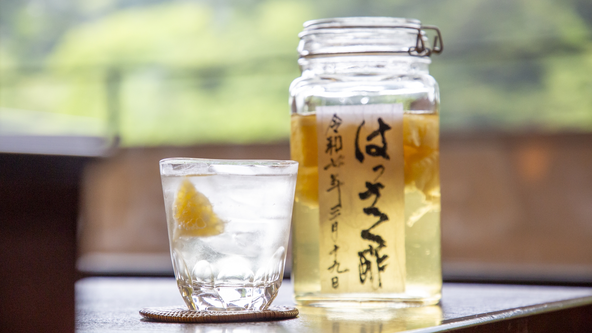 女将手作りの果実酒